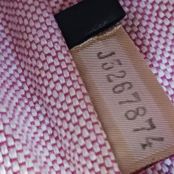 Dooney & Bourke Monogram Jacquard Preppy Style Push Lock Bucket Bag Shoulder Bag - Picture 10 of 13